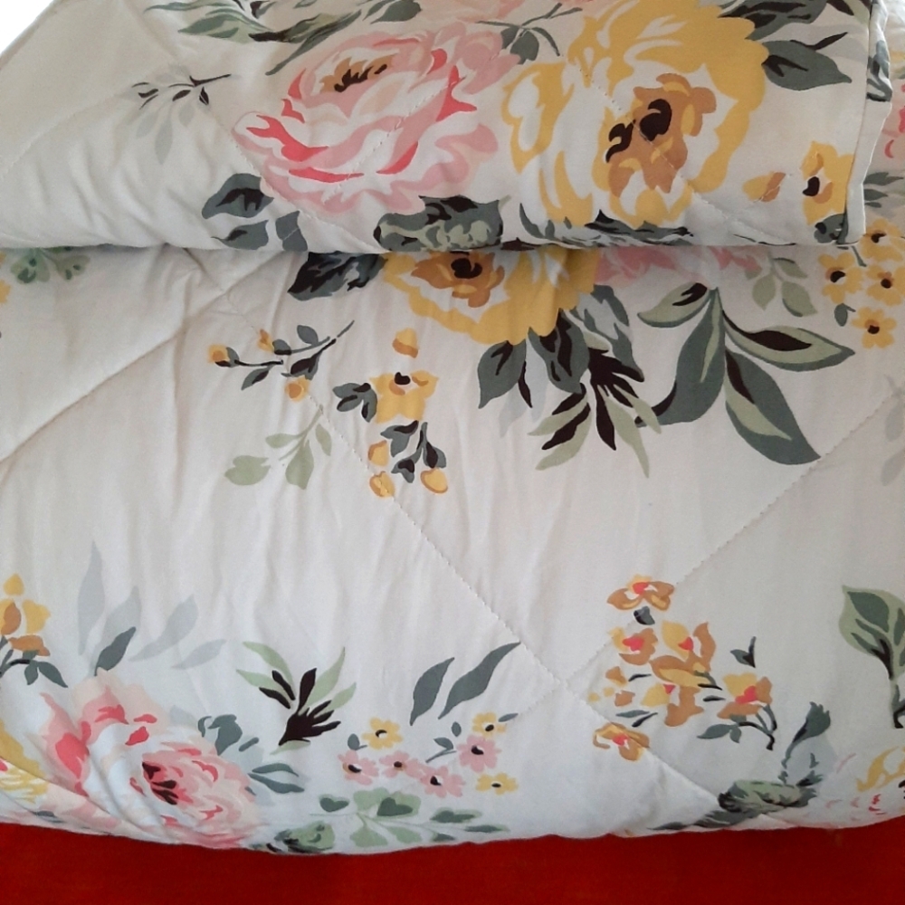 Cath Kidston Vintage Bunch Multicolored Floral Queen Comforter Set 90”x90” NEW - Picture 3 of 3